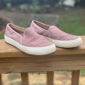 Keds Double Decker Suede Slip-On Style WH61079 Fashion Sneakers Size 9